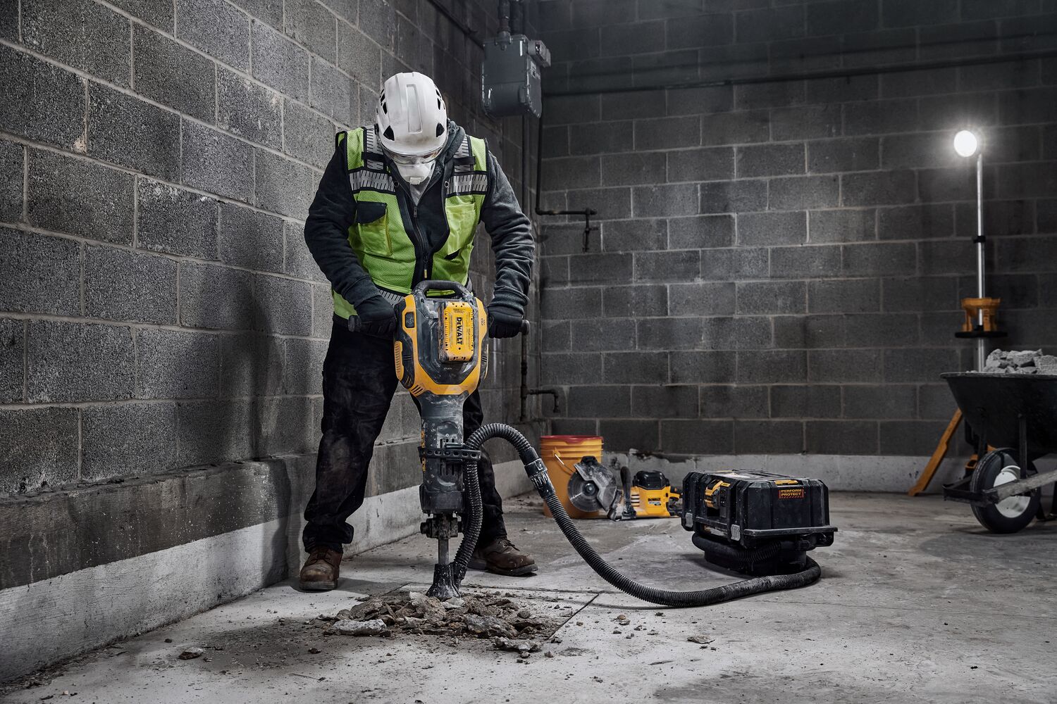 38Lb Cordless Breaker small slab repair