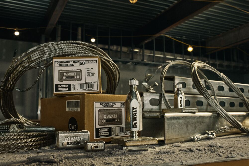 Toughwire family shot showing part of the line of products.