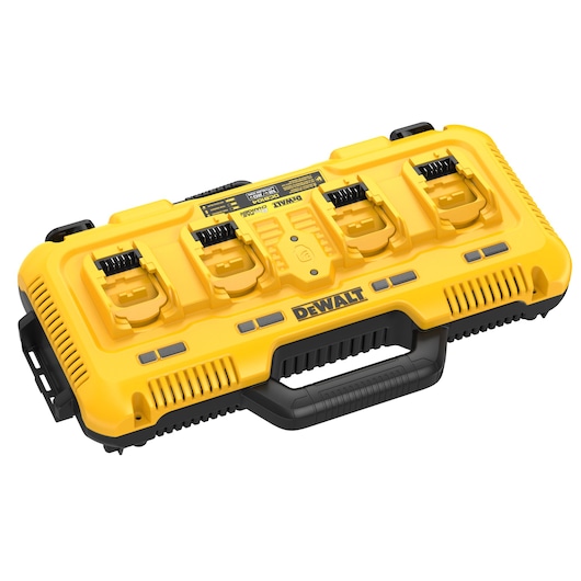 DEWALT 20V MAX* 8 Amp Fast Charger top view 
