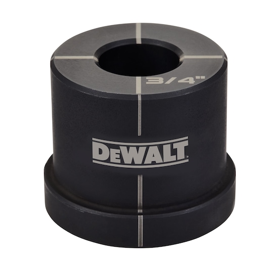 DEWALT ¾” Die shown from the front