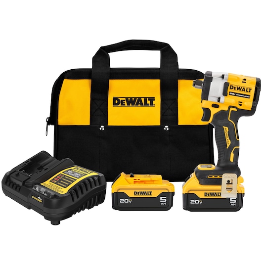 ATOMIC 20V MAX* 1/2 in. Cordless Impact Wrench with Hog Ring Anvil Kit