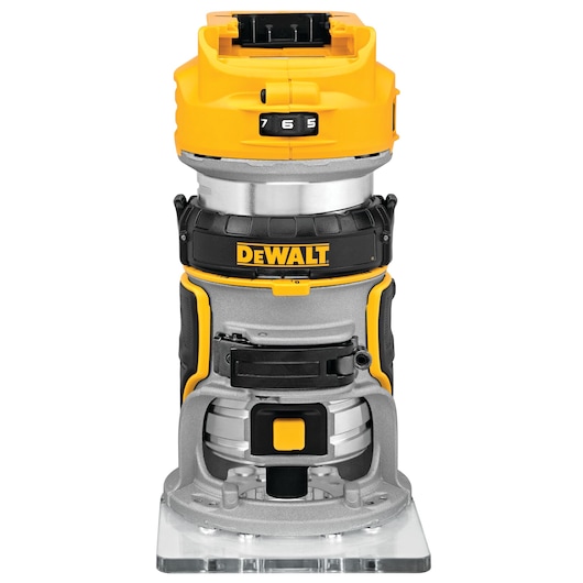 profile of Brushless Cordless Compact Router.