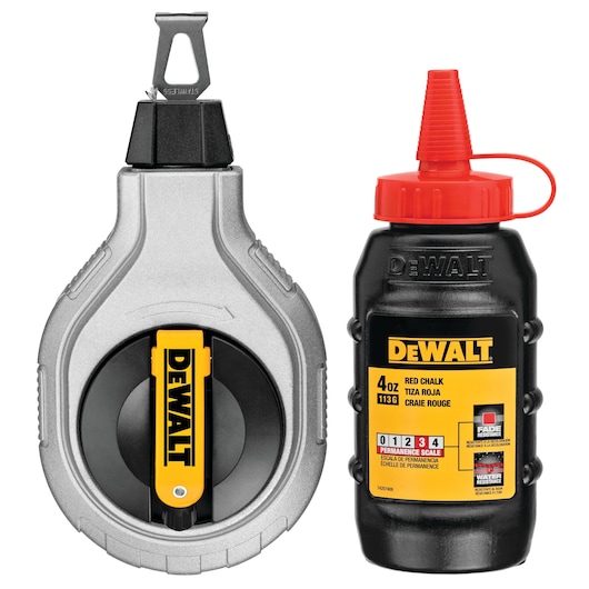Profile of 6 to 1 and ratio Chalk Reel Kit.
