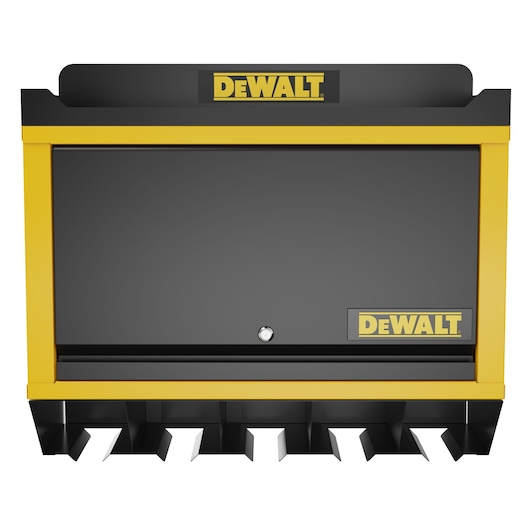 Power Tool Wall Cabinet On White