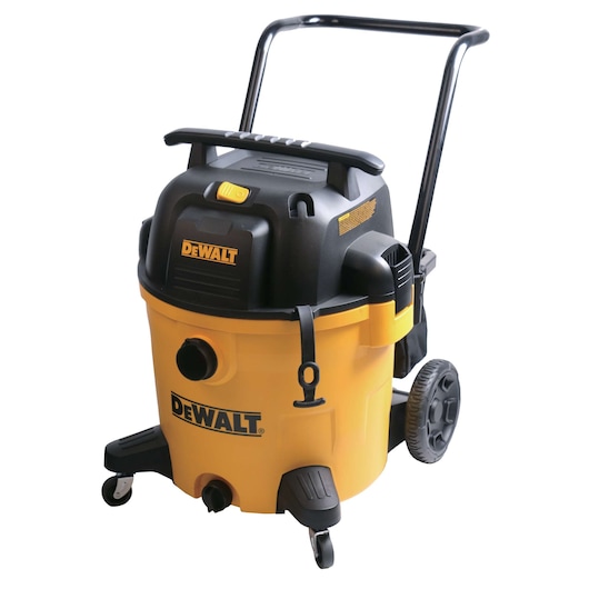 Profile of the 14 gallons and 6 H P Wet / Dry Vacuum.